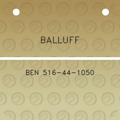 balluff-ben-516-44-1050