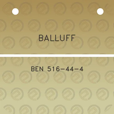 balluff-ben-516-44-4