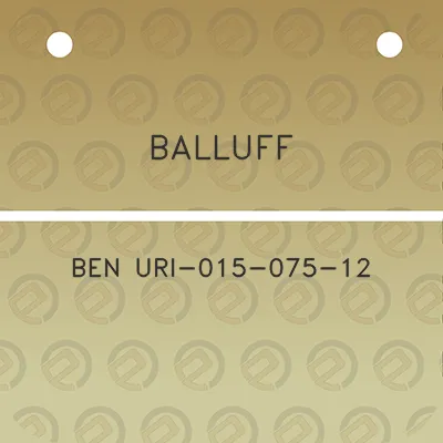 balluff-ben-uri-015-075-12