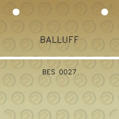 balluff-bes-0027