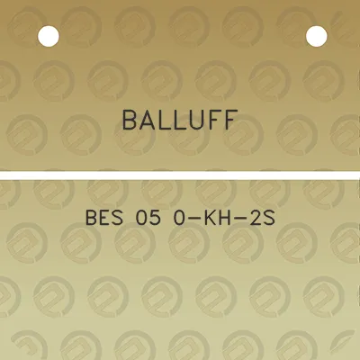 balluff-bes-05-0-kh-2s