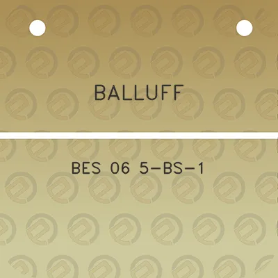 balluff-bes-06-5-bs-1