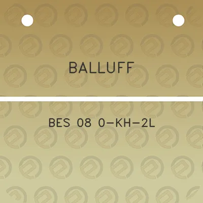 balluff-bes-08-0-kh-2l