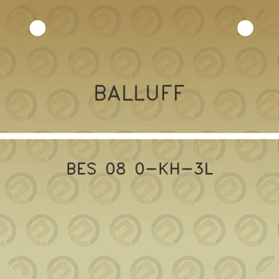 balluff-bes-08-0-kh-3l