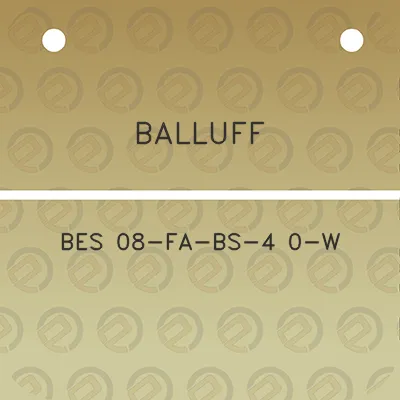 balluff-bes-08-fa-bs-4-0-w