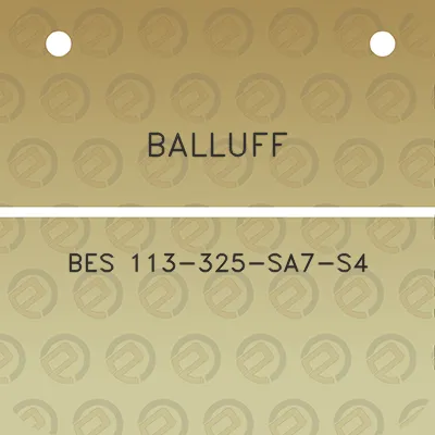 balluff-bes-113-325-sa7-s4