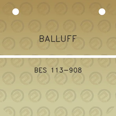 balluff-bes-113-908