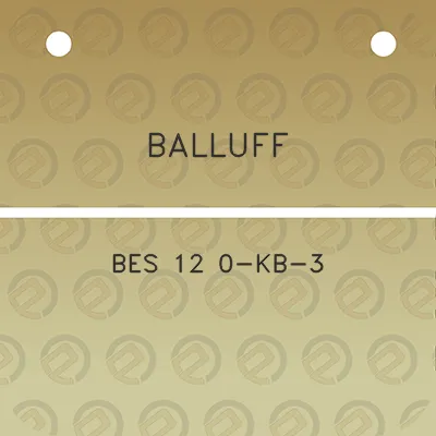 balluff-bes-12-0-kb-3