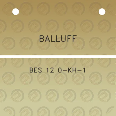 balluff-bes-12-0-kh-1