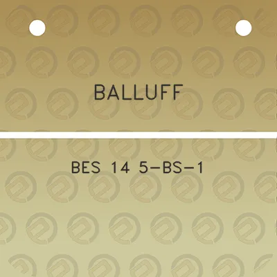 balluff-bes-14-5-bs-1