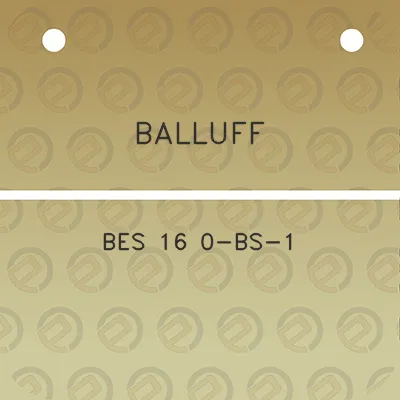 balluff-bes-16-0-bs-1