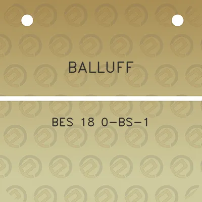 balluff-bes-18-0-bs-1