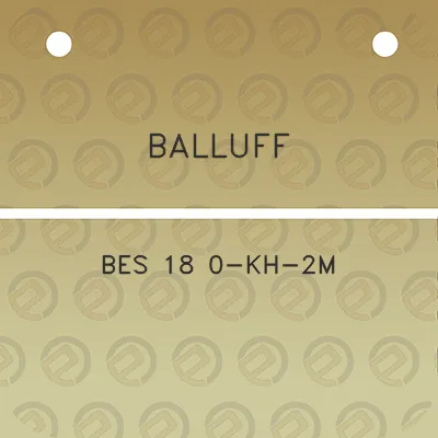 balluff-bes-18-0-kh-2m