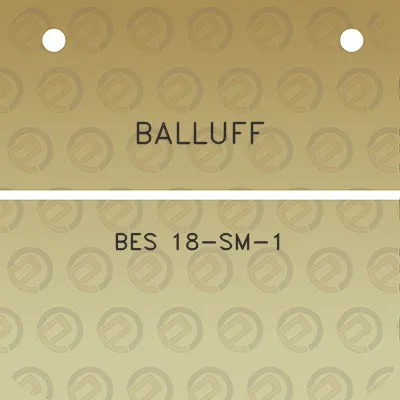 balluff-bes-18-sm-1