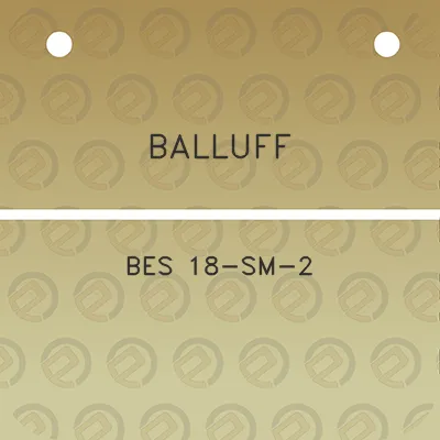 balluff-bes-18-sm-2