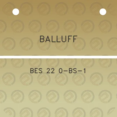 balluff-bes-22-0-bs-1