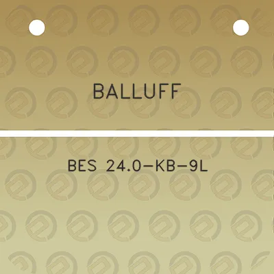 balluff-bes-240-kb-9l