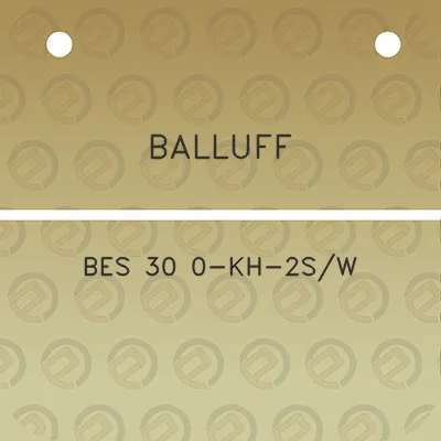 balluff-bes-30-0-kh-2sw