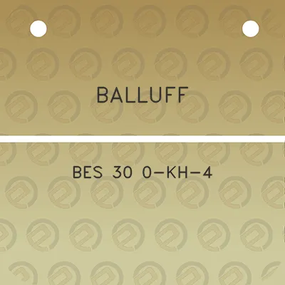 balluff-bes-30-0-kh-4