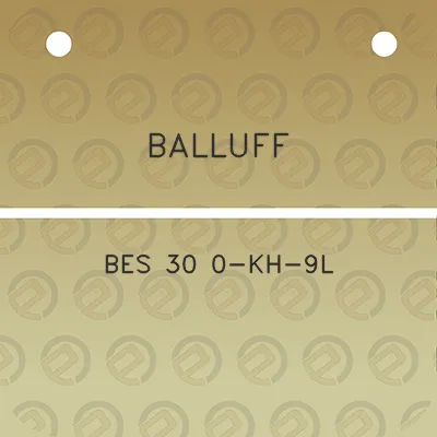 balluff-bes-30-0-kh-9l