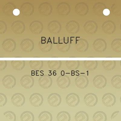 balluff-bes-36-0-bs-1