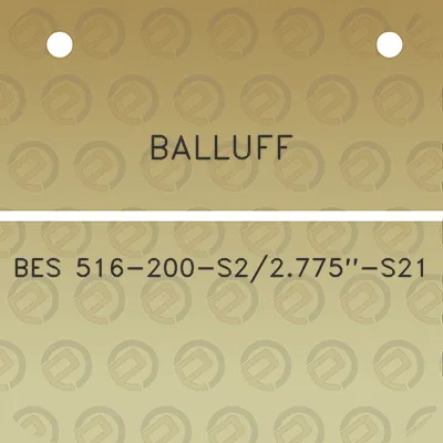 balluff-bes-516-200-s22775-s21