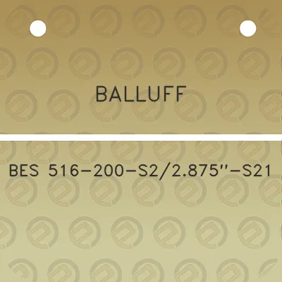 balluff-bes-516-200-s22875-s21