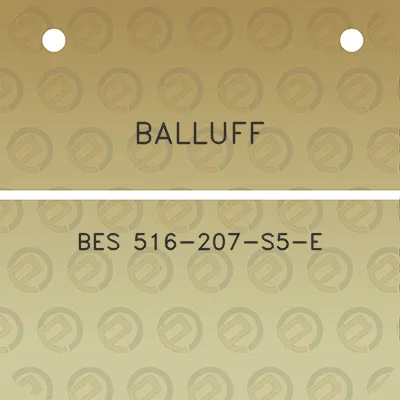 balluff-bes-516-207-s5-e