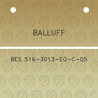 balluff-bes-516-3013-eo-c-05