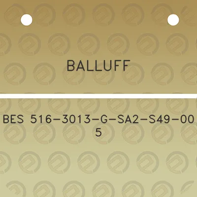 balluff-bes-516-3013-g-sa2-s49-00-5