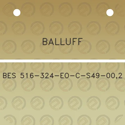 balluff-bes-516-324-eo-c-s49-002