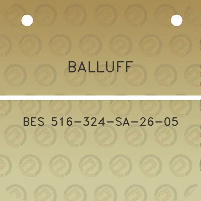 balluff-bes-516-324-sa-26-05