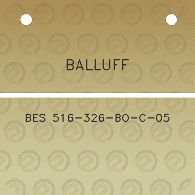 balluff-bes-516-326-bo-c-05