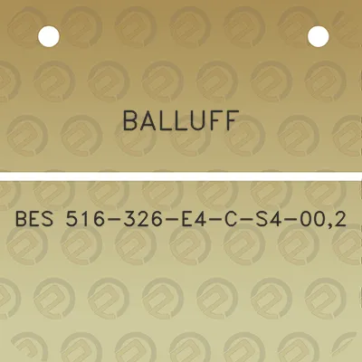 balluff-bes-516-326-e4-c-s4-002