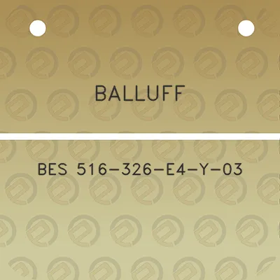 balluff-bes-516-326-e4-y-03