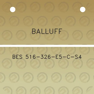 balluff-bes-516-326-e5-c-s4