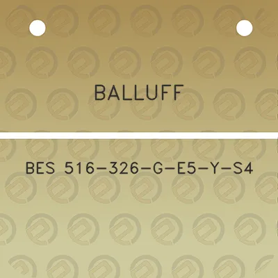 balluff-bes-516-326-g-e5-y-s4