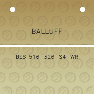 balluff-bes-516-326-s4-wr