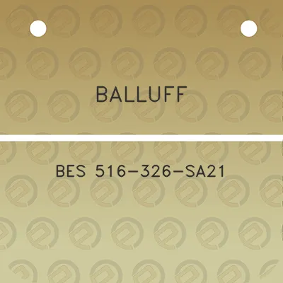 balluff-bes-516-326-sa21