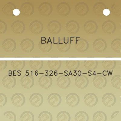 balluff-bes-516-326-sa30-s4-cw