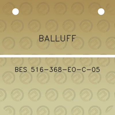 balluff-bes-516-368-eo-c-05