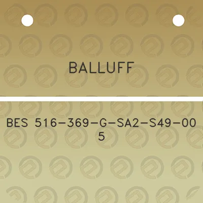 balluff-bes-516-369-g-sa2-s49-00-5