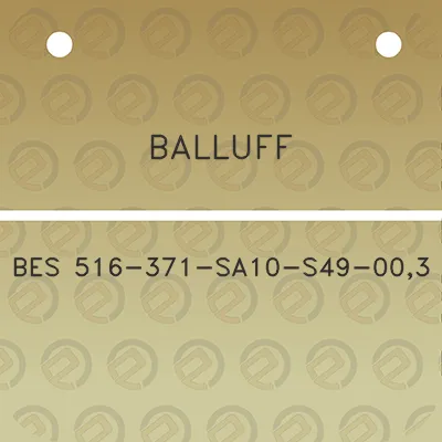 balluff-bes-516-371-sa10-s49-003