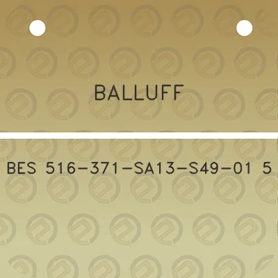 balluff-bes-516-371-sa13-s49-01-5