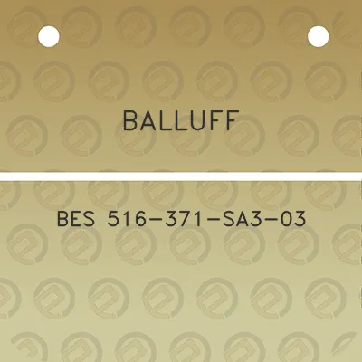 balluff-bes-516-371-sa3-03