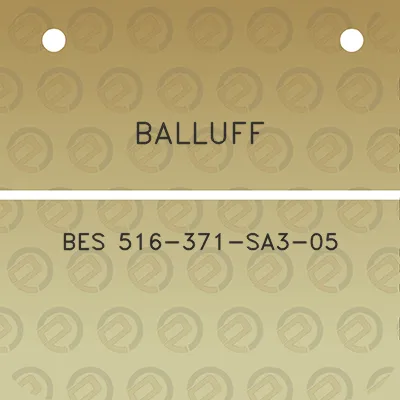 balluff-bes-516-371-sa3-05