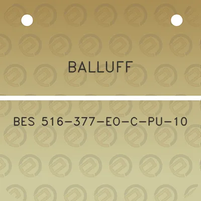 balluff-bes-516-377-eo-c-pu-10