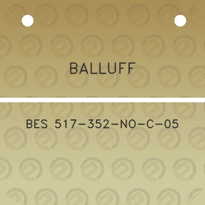 balluff-bes-517-352-no-c-05