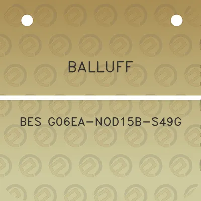 balluff-bes-g06ea-nod15b-s49g