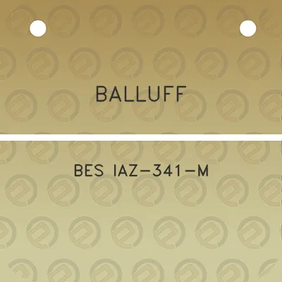 balluff-bes-iaz-341-m